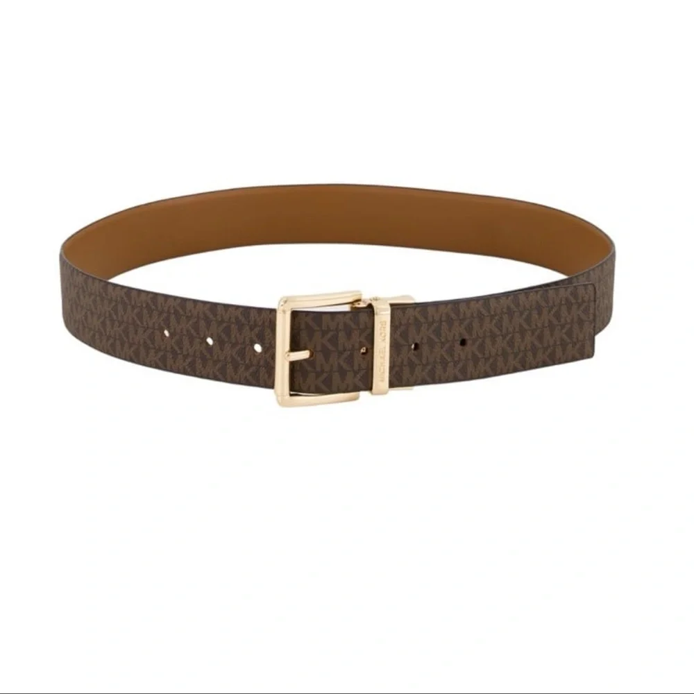 Michael Kors 2 pack 100% leather belt size large